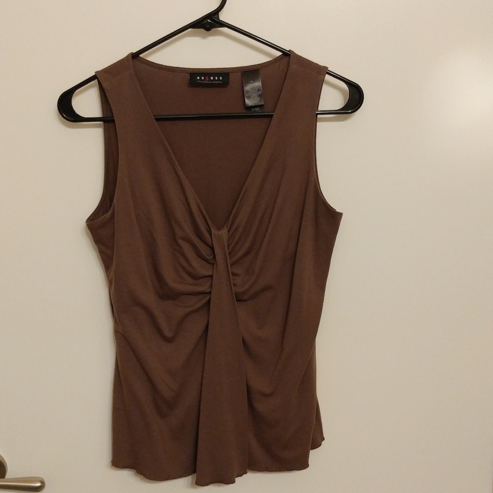 Liz Claiborne Dressy Sleeveless Top